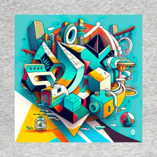 Colorful Shapes 3 T-Shirt